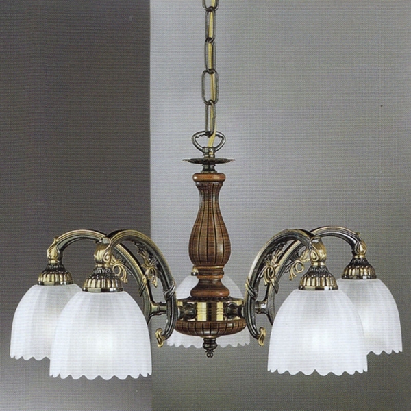 

Подвесная люстра 3950 L 3950/5 Reccagni Angelo, 3950 L 3950/5