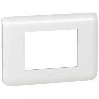 078803 Рамка Mosaic Белый 3-модульная Legrand фото