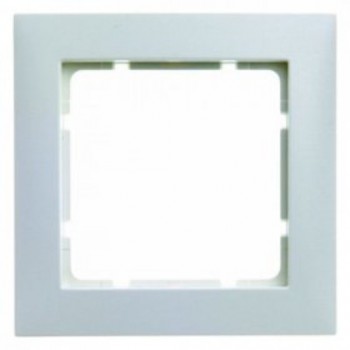 10118989 Рамка S.1 Полярная белизна с блеском 1-постовая Berker фото