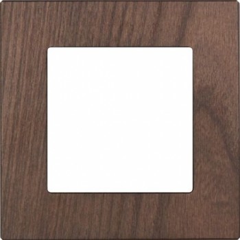 37801032 Рамка F37 Табак 1-постовая Fontini фото
