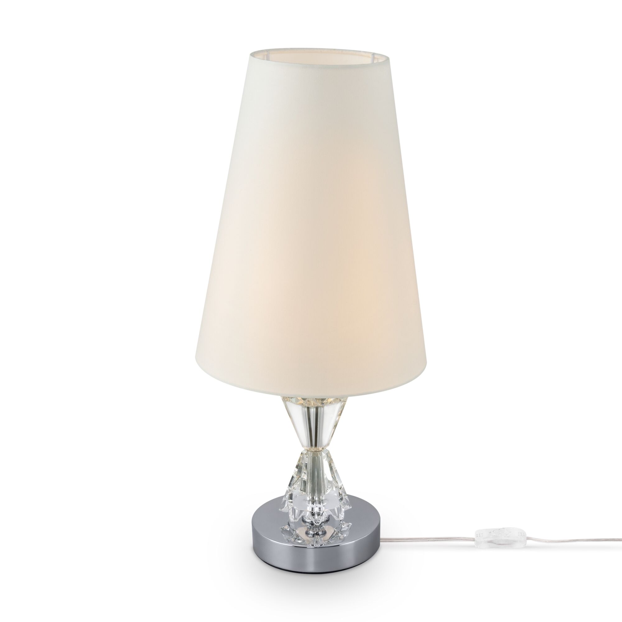

Настольная лампа Maytoni Florero MOD078TL-01CH, Белый, Florero MOD078TL-01CH
