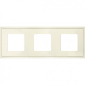 FD01603BE Рамка New Marco Бежевый 3-постовая Fede фото