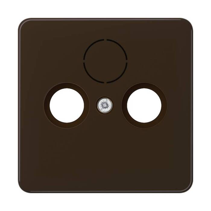 

CD561SATBR Крышка для SAT-TV-розетки коричневая Jung, CD Ударопрочная CD561SATBR