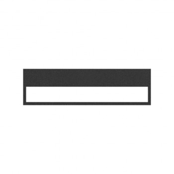 Рамка «минимум» на 3 поста цвета черный матовый Simon 100 10001630-238 фото