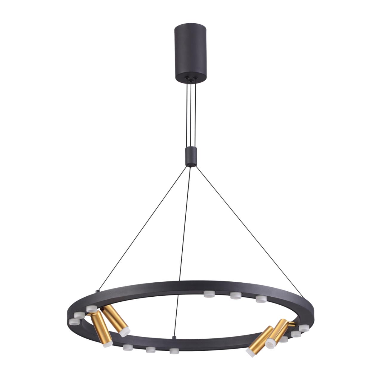 

Подвесной светильник Beveren 3918/48L Odeon Light, Чёрный, Beveren 3918/48L