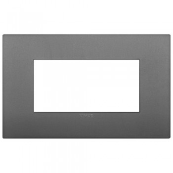 19654.72 Рамка Arke Classic Серый 4 модуля Vimar фото