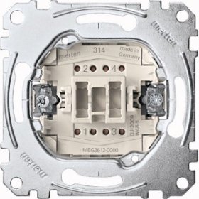 

MTN3612-0000 Механизм выкл. 2-х полюс.на одно направл. 16ах Merten, M-Smart MTN3612-0000