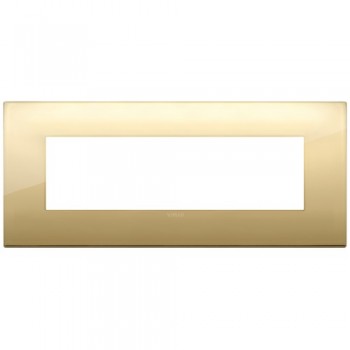 19657.07 Рамка Arke Classic Золото 7 модулей Vimar фото