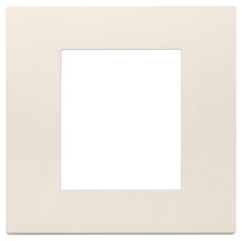 30642.01  Рамка Total Look Linea, 2 модуля, бежевый матовый Canvas Vimar фото