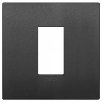 19641.71 Рамка Arke Classic Черный 1 модуль Vimar фото