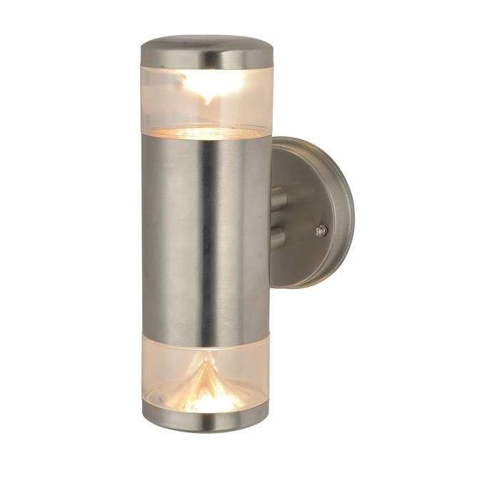 

Уличный настенный светильник Arte Lamp Intrigo A8161AL-2SS, Серебро, Intrigo A8161AL-2SS