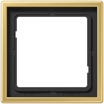 GO2981 Рамка LS 990 Блеск золота 1-постовая Jung фото