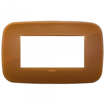 19684.62 Рамка Arke Round карамель 4 модуля Vimar фото