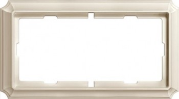 MTN483844 Рамка Antik Бежевый 2-постовая Merten фото