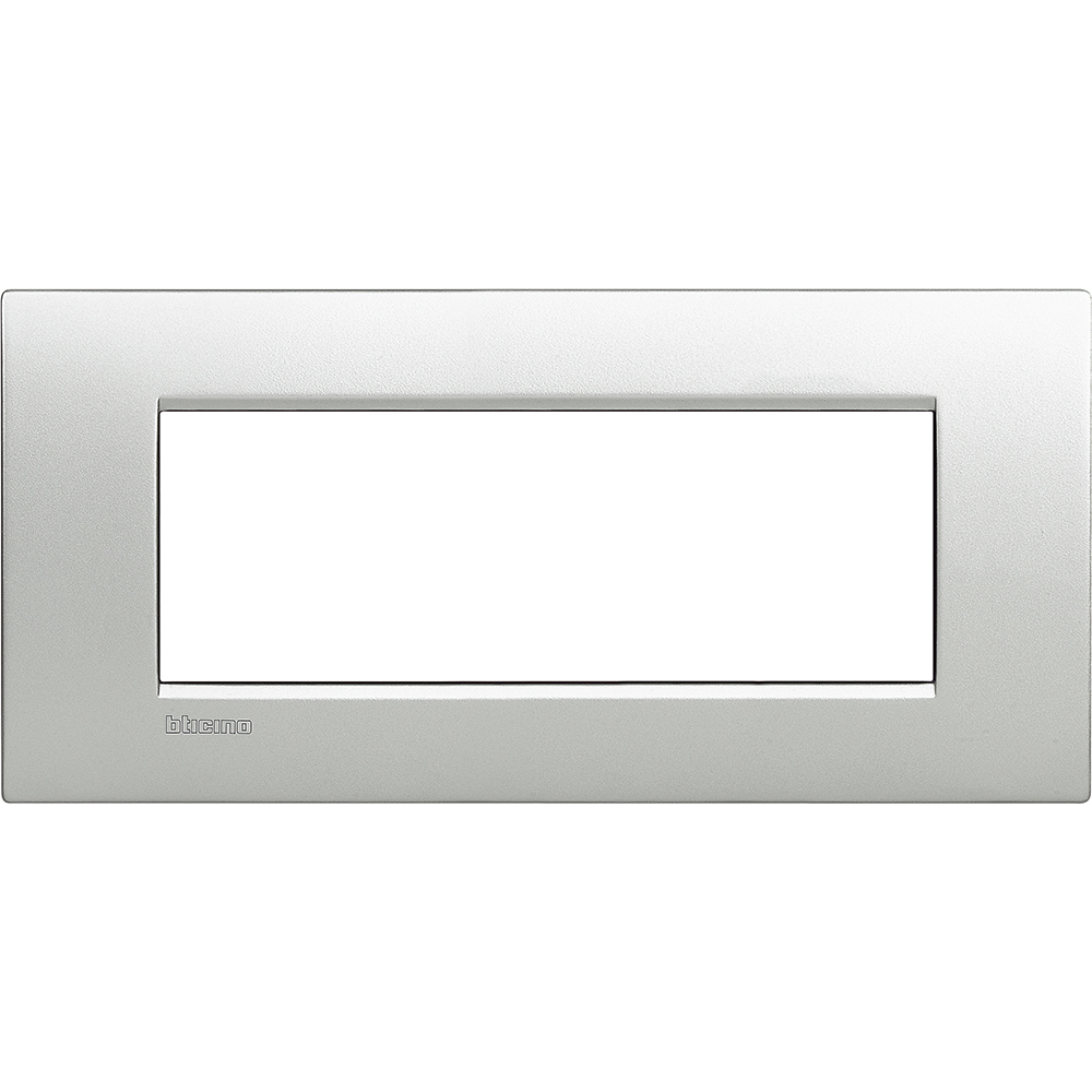 

LNC4807TE Рамка LivingLight Air Алюминий 7 модулей Bticino, LivingLight Air LNC4807TE