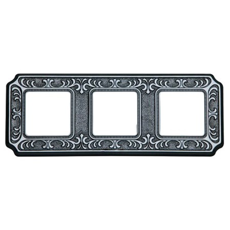 

FD01353CB Рамка Siena Bright chrome 3-постовая Fede, Siena FD01353CB