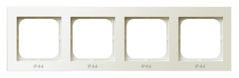 

RH-4R/27 Рамка Ospel Sonata Бежевый 4-постовая для выключатель IP-44, RH-4R/27
