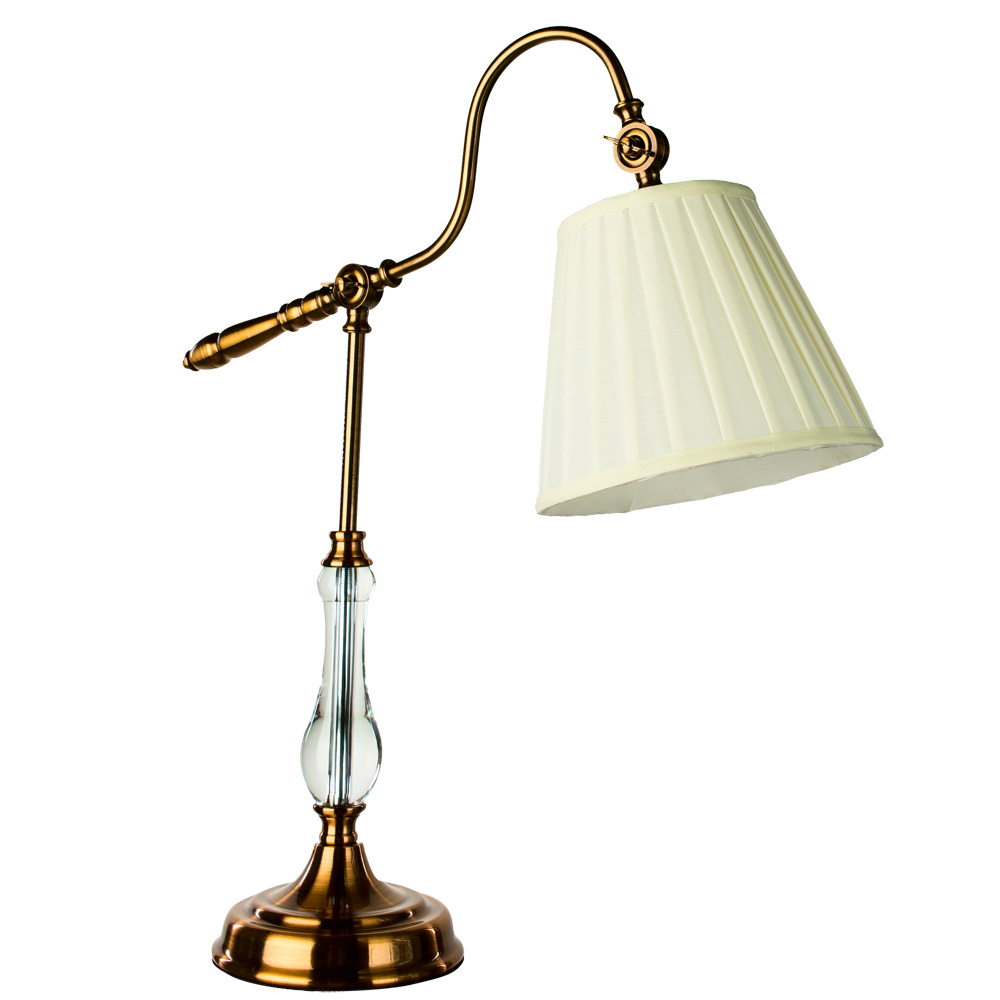 

Настольная лампа Arte Lamp Seville A1509LT-1PB, Белый, Seville A1509LT-1PB