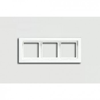 LSD983WW Рамка LS Design Белый 3-постовая Jung фото