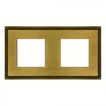 FD01242PM Рамка Madrid Matt Patina 2-постовая Fede фото