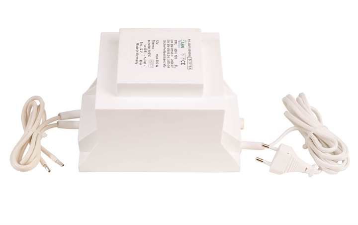 

Трансформатор Deko-Light 12 В переменного тока, 500 Вт, IP20 000109, Белый, ABN 000109