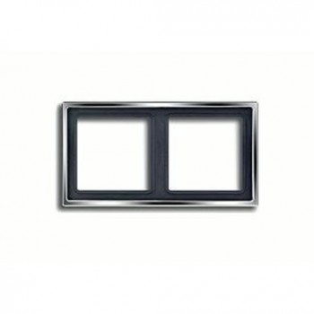 GCR2982 Рамка LS 990 Блестящий Хром 2-постовая Jung фото