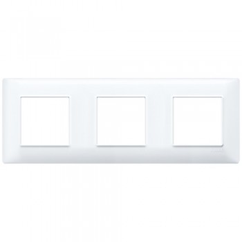 14644.01 Рамка Plana Белый 6 модулей Vimar фото