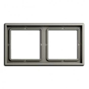 LS982LG Рамка LS 990 Светло-серый 2-постовая Jung фото