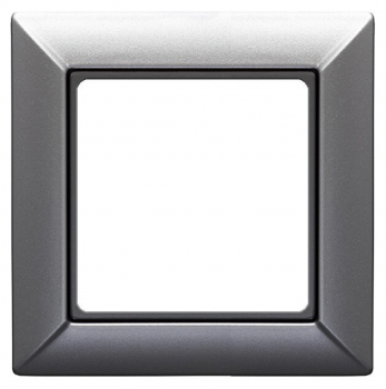 EP481AL Рамка ECO Profi Алюминий 1-постовая Jung фото