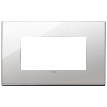 22654.81 Рамка Eikon EXE Никель 4-модульная Vimar фото