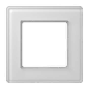 Рамка 1-ная, стекло белый Jung A VIVA  AV581GLMWW фото