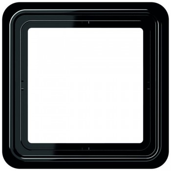 CD581WUSW Рамка CD Ударопрочная Черный 1-постовая Jung фото