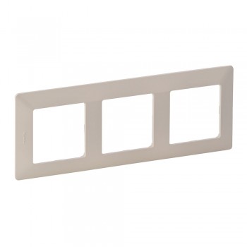 754043 Рамка Valena Life Слоновая кость 3-постовая Legrand фото