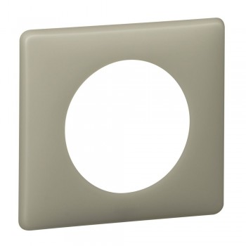 066711 Рамка Celiane Классика Зеленый перкаль 1-постовая Legrand фото