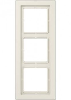 FD983W Рамка FD Design Бежевый 3-постовая Jung фото