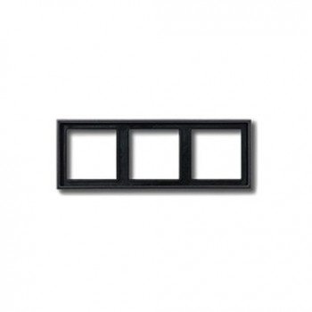 AL2983AN Рамка LS 990 Лакированный алюминий 3-постовая Jung фото