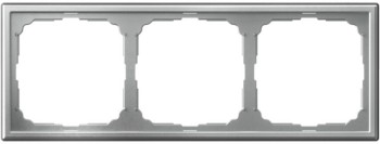 Рамка трёхпостовая Алюминий Systeme Electric (Schneider Electric) Art Gallery GAL000303 фото