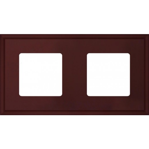 

FD01602RW Рамка New Marco Red Wine 2-постовая Fede, New Marco FD01602RW