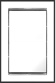 13096082 Рамка с большим вырезом Q.1 Белый с эффектом бархата 2-постовая Berker фото