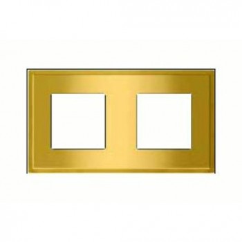 FD01242OB Рамка Madrid Bright Gold 2-постовая Fede фото