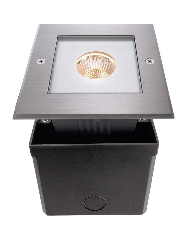 

Встраиваемый светильник Square COB I WW Deko-Light 730209, Серебро, Square COB 730209