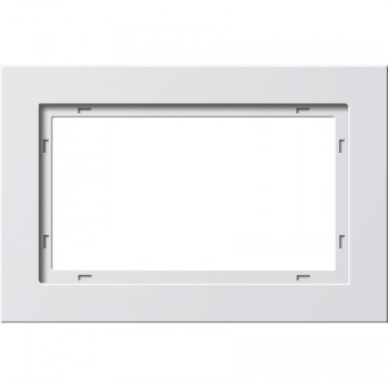 100129 Рамка E2 Белый глянец 1,5-постовая Gira фото