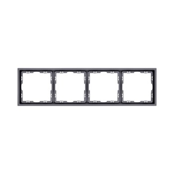 Рамка 4-кратная серый Kollinger Eclipse EC4GY фото