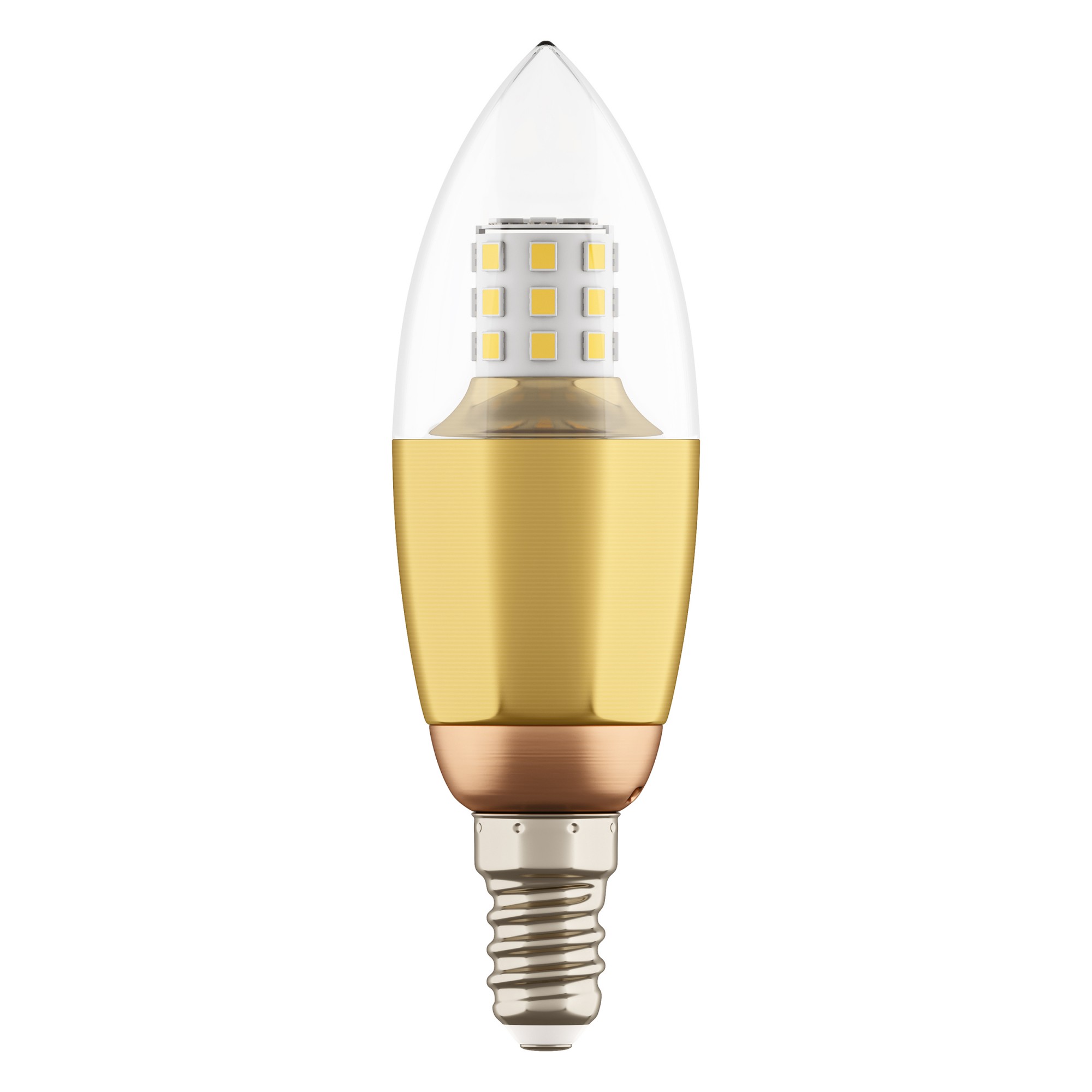 

Светодиодная лампа Lightstar E14 7W 3000K 940522, Золотой, LED 940522