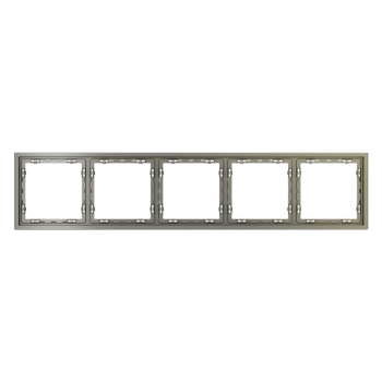 Рамка на 5 постов, шелк Voltum S70 VLS100504 фото