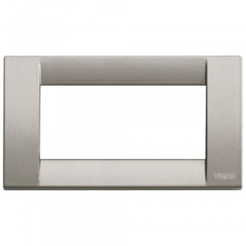 16734.24 Рамка Idea Classica Титан 4 модуля Vimar фото