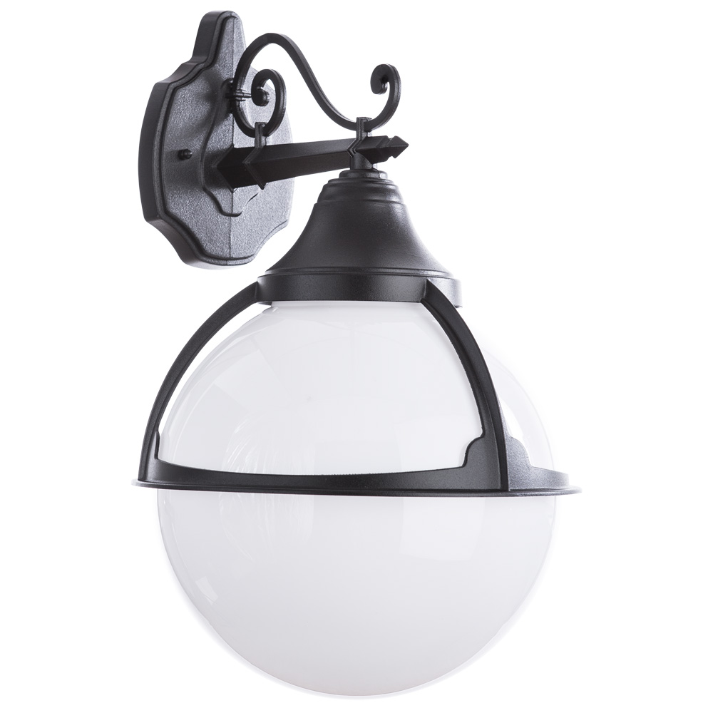 

Уличный настенный светильник Arte Lamp Monaco A1492AL-1BK, Чёрный, Monaco A1492AL-1BK