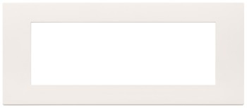 30657.00  Рамка Total Look Linea, 7 модулей, белый матовый Vimar фото