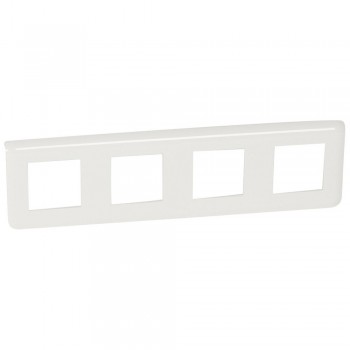 078808 Рамка Mosaic Белый 4х2-модульная Legrand фото