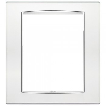 20668.C81 Рамка Eikon Chrome Classica Зеркало серебряное 8 модулей Vimar фото